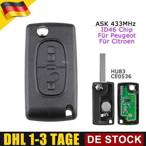 433mhz 2tasten funk schlüssel - funk,