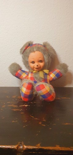 Vintage ddr puppe stofftier - vintage, /stofftier