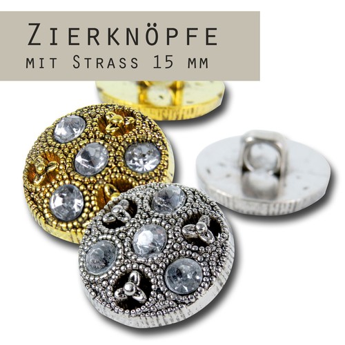 Edle zierknöpfe mit - st.,