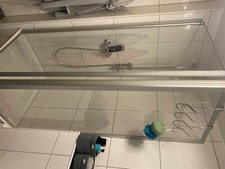 Duschkabine  Glas/Aluminium 70X90