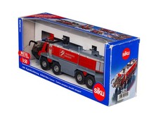 Siku 2105 Feuerwehr Flugfeldlöschfahrzeug Flughafen Dresden 1:50 OVP - 4061