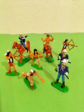 Figuren der 80er Wildwest INDIANER SIOUX - CUSTER  7° CAVALRY