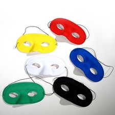 Schwarze Domino Augenmaske Zorro Augen Maske Banditenmaske Maskenball Karneval