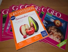 9  Stück Zeitschrift GEO Wissen