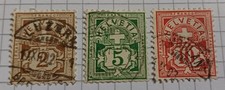 Schweiz Helvetia Briefmarken