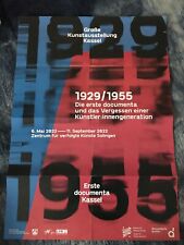 Affiche Poster Plakat Erste Documenta Kassel 1929/1955 Dokumenta selten