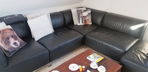 Tolles echtleder sofa mit - tolles, echtleder-sofa