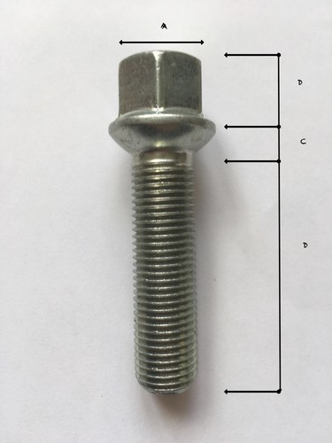Radschraube m14 x - x,
