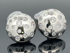 OHRCLIPS PALLADINIERT MIT ZIRKONIA  SCHMUCKJAGD