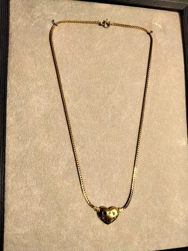 333er goldcollier mit herz - 333er,