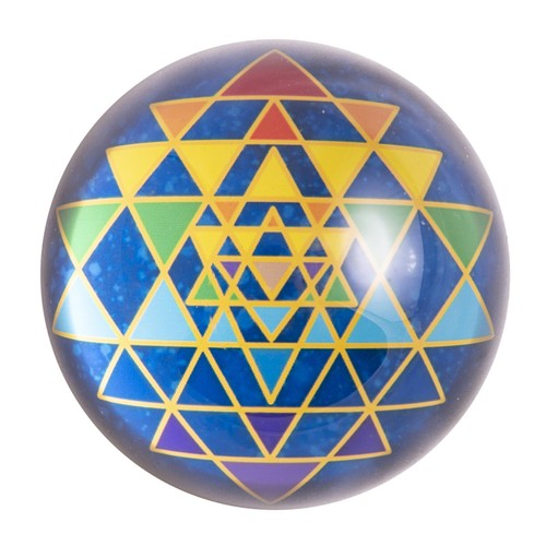 Kristallobjekt sri yantra - kristallobjekt,