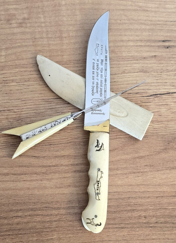 Vintage jagdmesser kreta - jagdmesser,