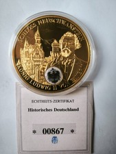Medaille "Historisches Deutschland" Neuschwanstein