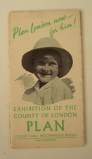 Original Vintage Pocket Map