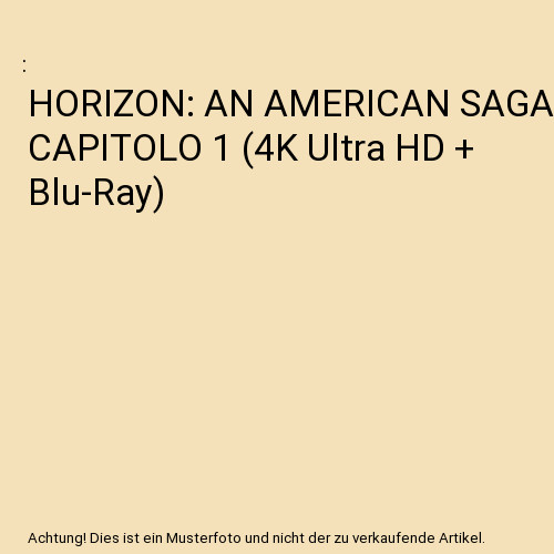 Horizon american saga - horizon:, an