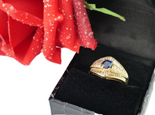 Wempe Ring 750 Gold Sapphire