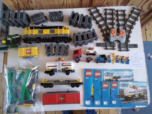 Lego city güterzug - city:,
