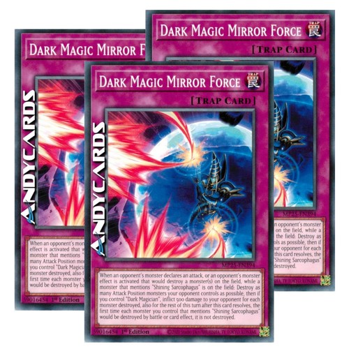 Dark magic mirror force - mirror, 3x
