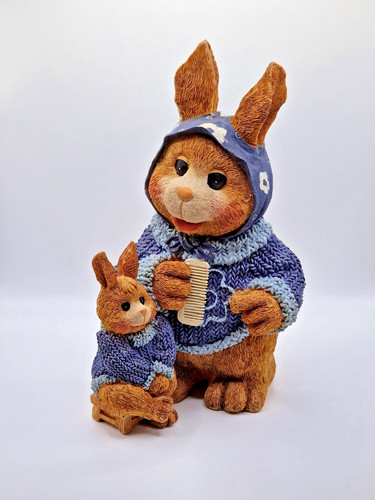 Deko oster hase mama mutter - hase,