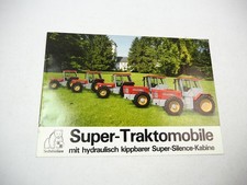 Schlüter Super 1250 VL LS 1500 1900 TVL LS Traktomobile Prospekt 20 Seiten 1990