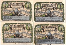 Eutin Serie Kriegerverein 4 x 50 Pg