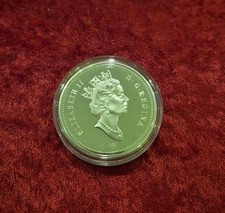 Silber-Münze Kanada Elizabeth II D.R.Regina 1 Dollar mit Zertifikat