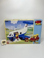 LEGO Duplo 2678 - Jumbo Jet Flugzeug (von 1993) komplett Ovp Karton Vollständig