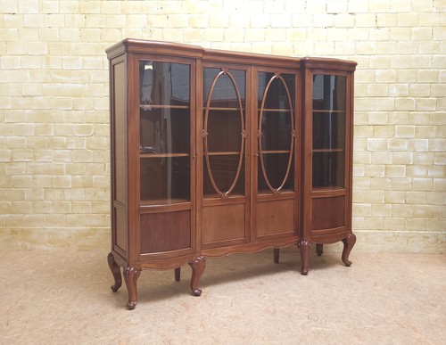 Antik vitrinenschrank - antik!,