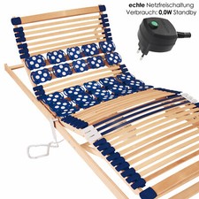 Tellerlattenrost Tellerrost Lattenrost 7 Zonen mit Teller - Schlummerparadies