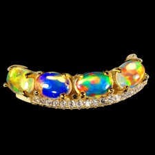 925 Sterling Silber Ring Oval