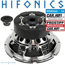 Hifonics Mercury MRW84 20cm 300 600 Watt RMX MAX Auto Subwoofer 8" 4 Ohm