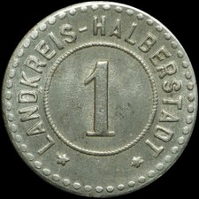 NOTGELD: 1 Pfennig, ungelocht