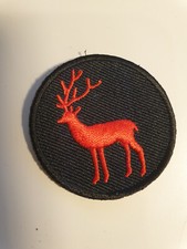 Hirsch rot - Aufnäher /