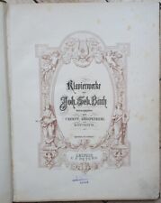 Antiquarische Noten J.S Bach