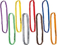 Rundschlinge Hebeschlinge Hebeband Hebegurt 1t - 10t Krangurt 0,5m-6m Nutzlänge