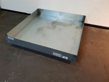 Denios W2 Öl Fass Auffangwanne aus Stahl für 1 Fass, verzinkt, Fasswanne