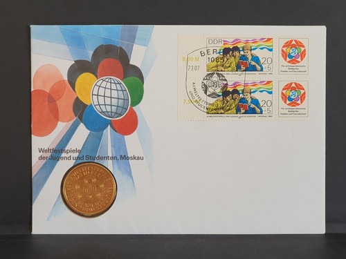 Numisbrief ddr moskau - numisbrief,