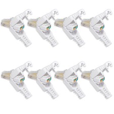 8x rj45 stecker CAT 7 /6 / LAN