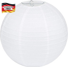 Runder weißer Lampenschirm