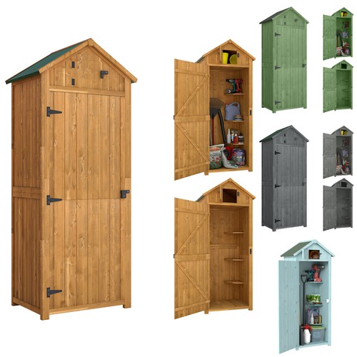 Gartenschrank mit fachböden - gartenschrank,