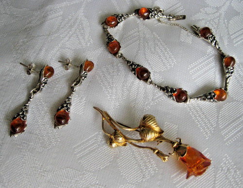 Bernstein schmuck set - bernstein,