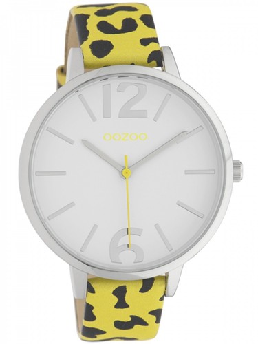 Oozoo damenuhr mit leopard - oozoo,