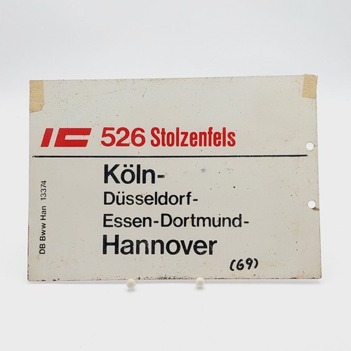 Metall zuglaufschild 526 - zuglaufschild, ic