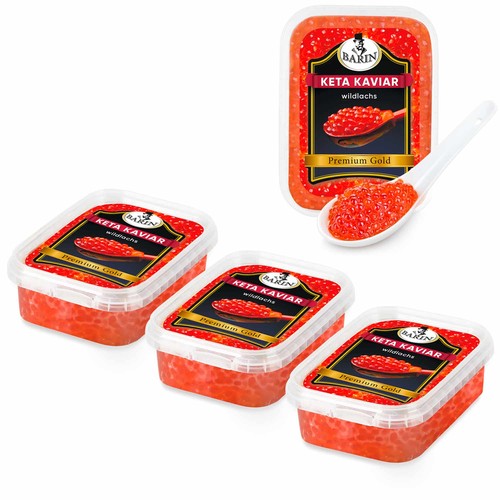 Kaufbei barin kaviar set - kaufbei, 3+1