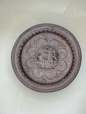 Keramik Wandteller Mit