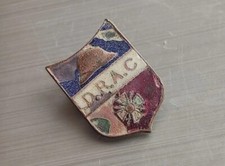 Vintage Militär Armee Abzeichen Erster Weltkrieg D.R.A.G. mit Anamen