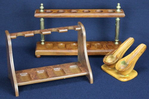 Pfeifenständer holz - 3x,