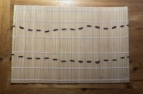 Pinselmatte rolltasche - pinselmatte,,