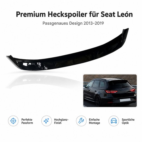 Heckspoiler dach glänzend - heckspoiler,