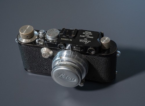 Leica iii black paint nickel - iii,